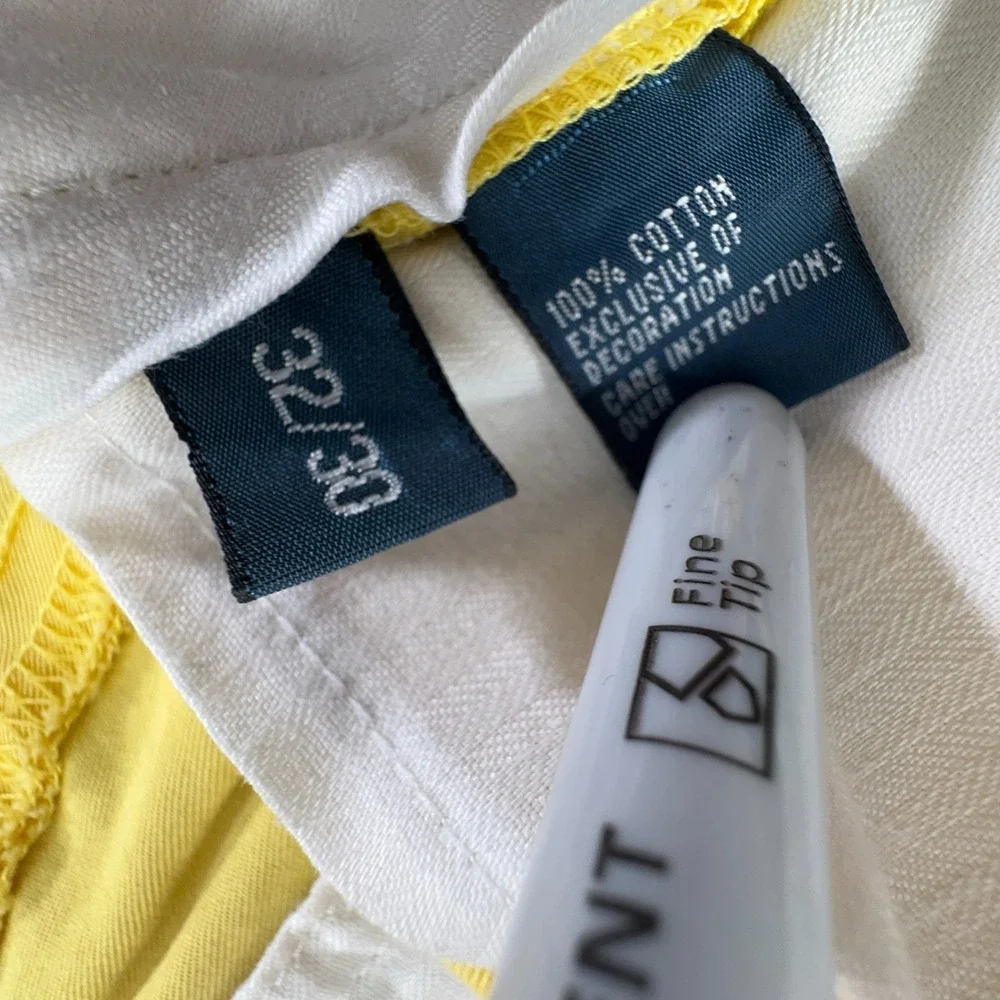 Polo by Ralph Lauren Yellow Men's Chinos